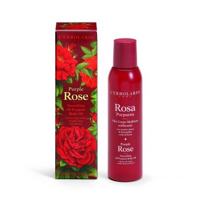 L' Erbolario Rosa Rurpurea Olio Corpo Multiuso set