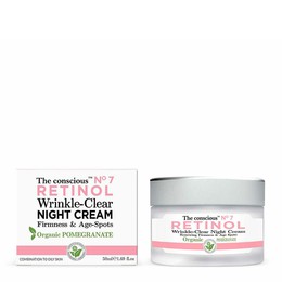 Biovene Barcelona The conscious Retinol Wrinkle-Clear Night Cream Organic Pomegranate 50ml