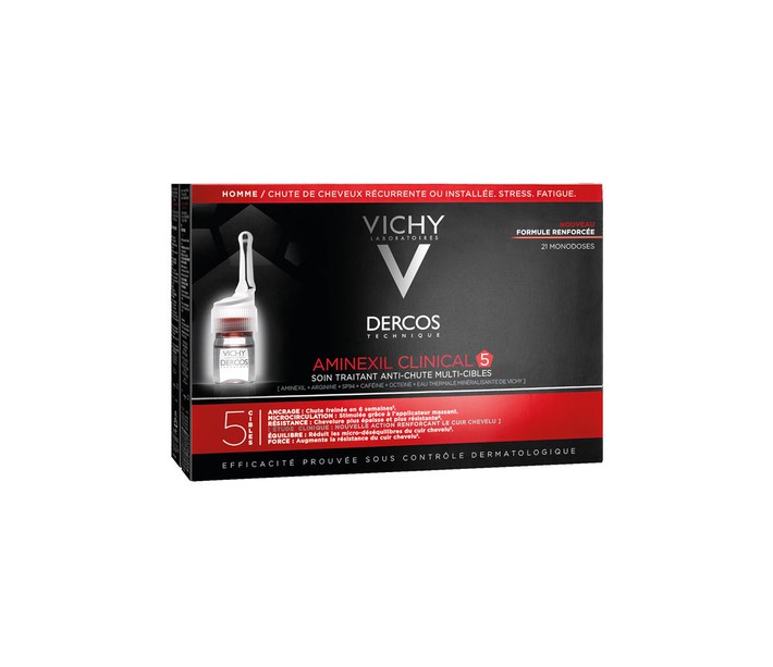 VICHY DERCOS AMINEXIL CLINICAL-5 FOR MEN 21AMP