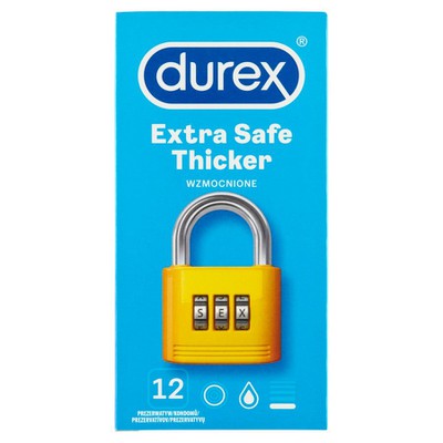 DUREX Προφυλακτικά Extra Safe 12 Τεμάχια