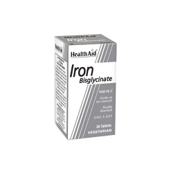 Health Aid Iron Bisglycinate 30mg 30 Tabs