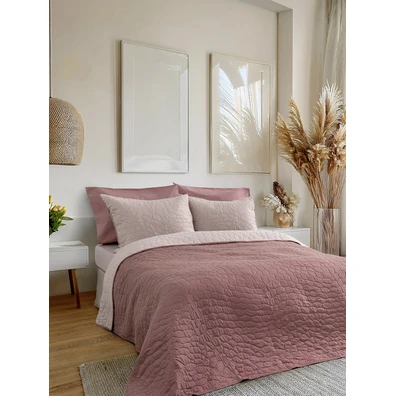 Κουβερλί Μονό 160x240 - Nala Wild Dusty Pink / App