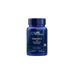 Life Extension Vitamin C Dihydroquercetin 1000mg Συμπλήρωμα Διατροφής Βιταμίνη C Με Φυτοσωμιακή Βιο-Κερσετίνη 60 ταμπλέτες