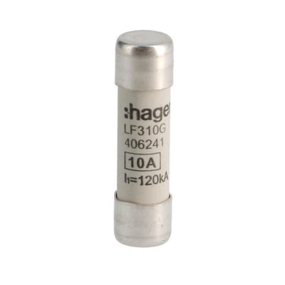 Cartridge Fuse 10,3X38 10Α Fast Blow