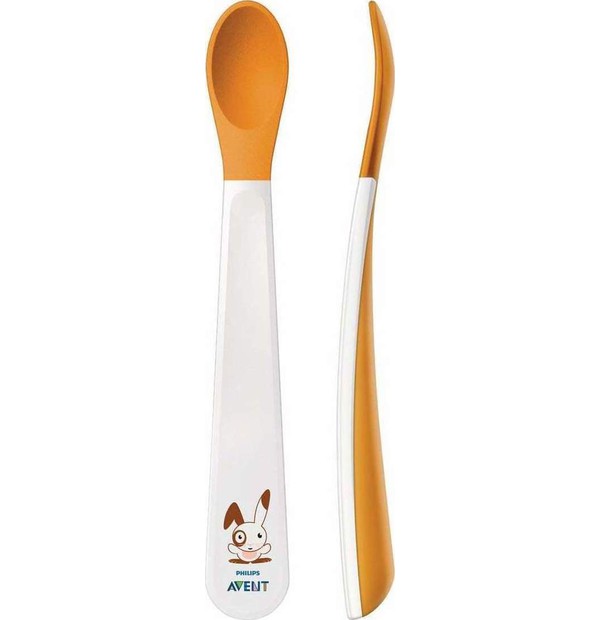 Philips AVENT Toddler Weaning Spoons 6m+ 2pcs