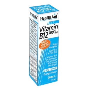 Health Aid Vitamin B12 1000μg Spray Εύκολη Λήψη - 