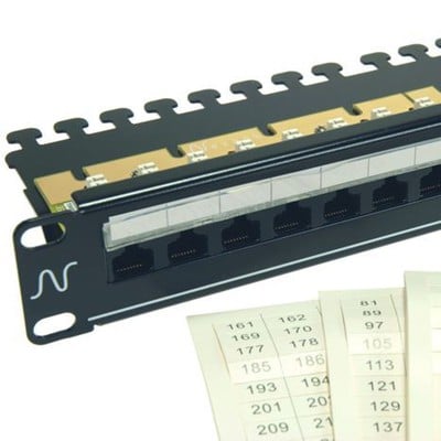 Patch Panel 24 Θυρών Κενό Ν521.660Βκ Essential