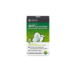 Agan MVP Multivitamin Antioxidant Protection Συμπλήρωμα Διατροφής Με Βιταμίνες Μέταλλα & Ιχνοστοιχεία Για Αντιοξειδωτική Προστασία 30 ταμπλέτες