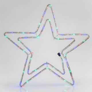 Christmas Double Star LED Rope Light Multicolor Mu