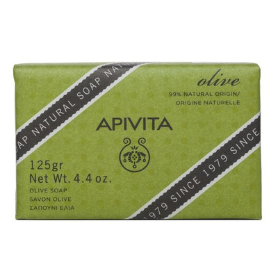 APIVITA Natural Soap Φυσικό Σαπούνι Με Ελιά 125g