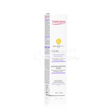 Topicrem CALM+ Soothing Protective Cream SPF50+ - Αντηλιακή Κρέμα Ενυδάτωσης, 40ml