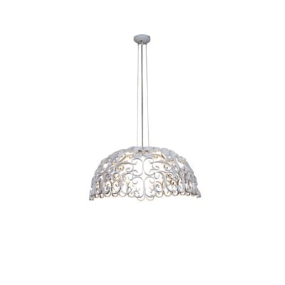 Pendant Light Hl-3587-1S Bale Mat White Φ55 Metal 