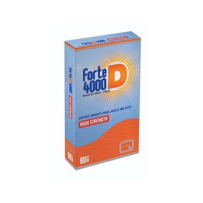 Quest Vitamins - Forte D 4000 - 60tabs