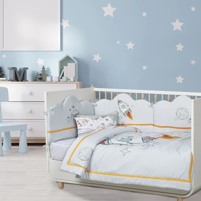 Das Baby Κουβερλι fun 4877 Γκρι, Κιτρινο, Μπλε 110