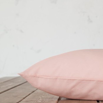 Σεντόνι Υπέρδιπλο με Λάστιχο 165x205+35 Unicolors - Light Pink Nima Home