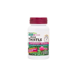 Natures Plus Milk Thistle 500mg Powerful Antioxidant 30 tablets