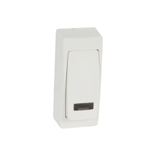 Mosaic Switch A/R Recessed White 077011L