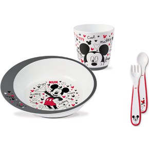 Nuk Σετ Φαγητού Disney Mickey 9m+ Κύπελλο - Πιάτο 