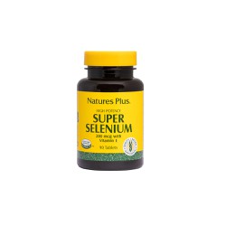 Natures Plus Super Selenium 200mcg Selenium Dietary Supplement With Powerful Antioxidant Properties 90 Tablets