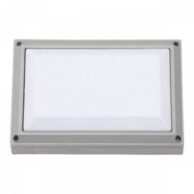 Wall Light E27 15W IP54 Silver