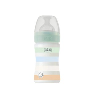 Chicco Well Being Plastic Bottle for Boys 0+ Month
