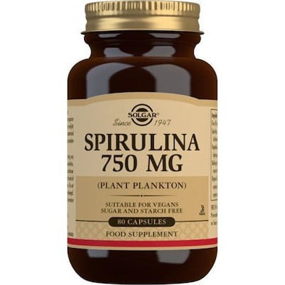 Solgar Spirulina 750mg 80veg.caps