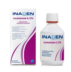 Inaden Chlorhexidine 0,12% Στοματικό Διάλυμα Με Χλ