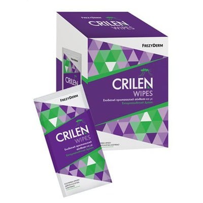 Frezyderm Crilen Wipes Ενυδατικά Μαντηλάκια για Πρ