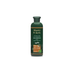 Mastic & Herbs Anti Hair Loss Shampoo with Mastic & Ginseng & Organic Aloe Vera 300ml