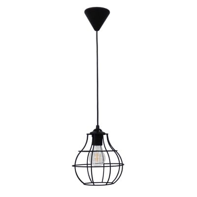 Pendant Light Fun-50/25 Metallic Black 1Xe27 Ø20