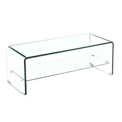 Glasser Τραπεζάκι Σαλονιού Καθιστικού  Ράφι 12/8mm