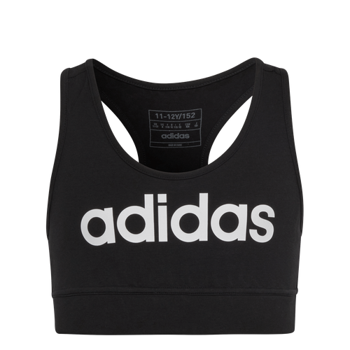 adidas girls essentials linear logo cotton bra top