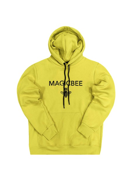 Magicbee classic logo hoodie - yellow apple