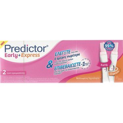 Predictor Early+Express 2τεστ εγκυμοσύνης