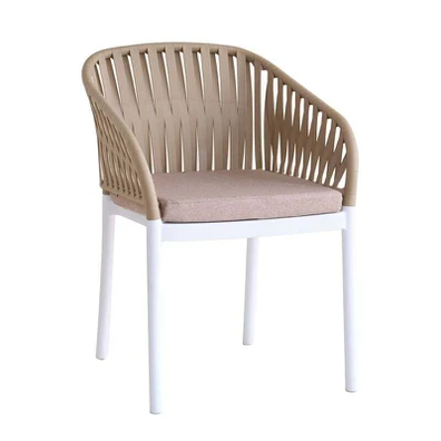 Emery Πολυθρόνα Βεράντας-Κήπου pp-uv Sand Beige-Άσ