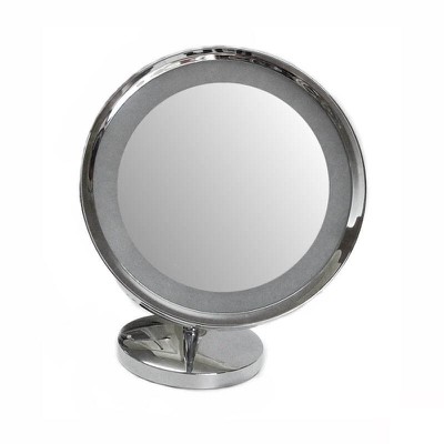 Magnifying mirror for table with light Φ25