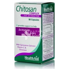 Health Aid Chitosan - Αδυνάτισμα, 90caps