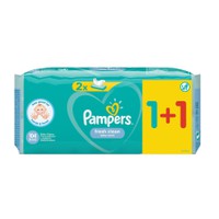 Pampers Promo Wipes Fresh Clean 2x52τμχ - Μωρομάντ