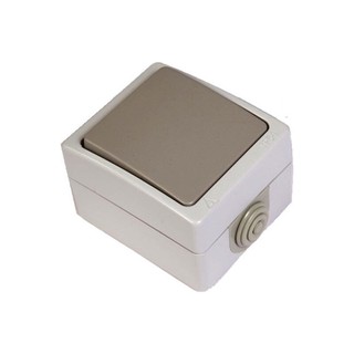 Courbi Push Button Gray 32-20013-004