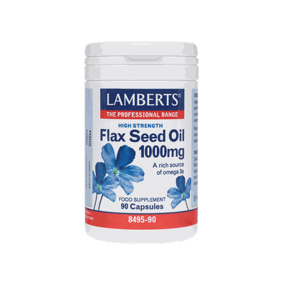 LAMBERTS Flax Seed Oil 1000mg  90caps