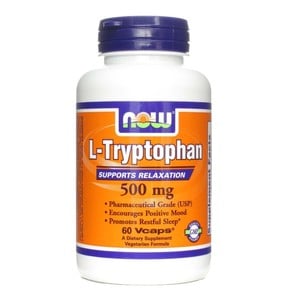 Now Foods L-Tryptophan 500 mg - Ενέργεια & Τόνωση 