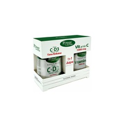 Power Health Promo Platinum Range Vitamin C 1000mg + D3 1000iu 30 tabs + Gift Platinum Range Vitamin C 1000mg 20 tabs 