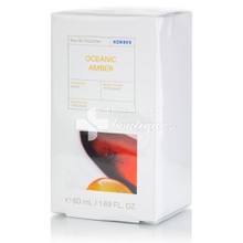 Korres Eau de Toilette Oceanic Amber - Αντρικό άρωμα, 50ml
