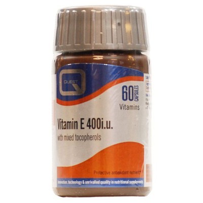 Quest Vitamin E 400iu with mixed tocopherols 60cap