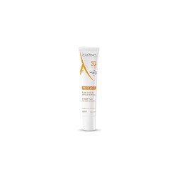 A-Derma Protect Fluide Visage Invisible SPF50+ Sunscreen Face 40ml