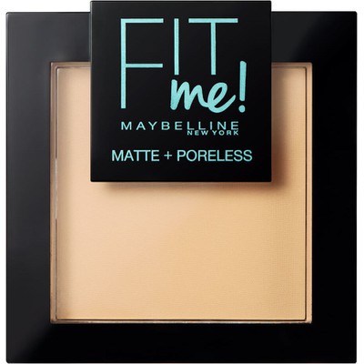 MAYBELLINE Fit Me Matte & Poreless Powder Πούδρα Για Ματ & Φυσική Κάλυψη No115 Ivory 9g