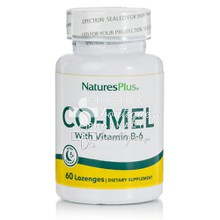 Natures Plus CO-MEL with Vitamin B6 - Αϋπία / Jet Lag, 60 lozenges