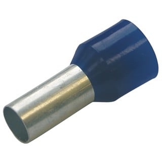Insulated End Sleeves 16/18 Blue Pu100 - 270828