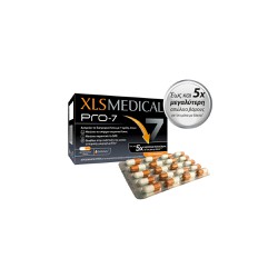 XLS Medical Pro 7 Xάπια Αδυνατίσματος 7 Oφέλη Έως Και 5X Μεγαλύτερη Απώλεια Βάρους Απ' Ότι Μόνο Με Δίαιτα 180 κάψουλες 
