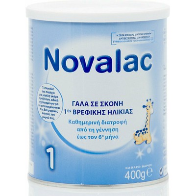 Novalac 1 Βρεφικό Γάλα σε Σκόνη έως τον 6o μήνα 40